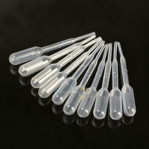 50pcs 0.5ml Graduated Pipettes Dropper Polyethylene Pipe for Experiment Medical