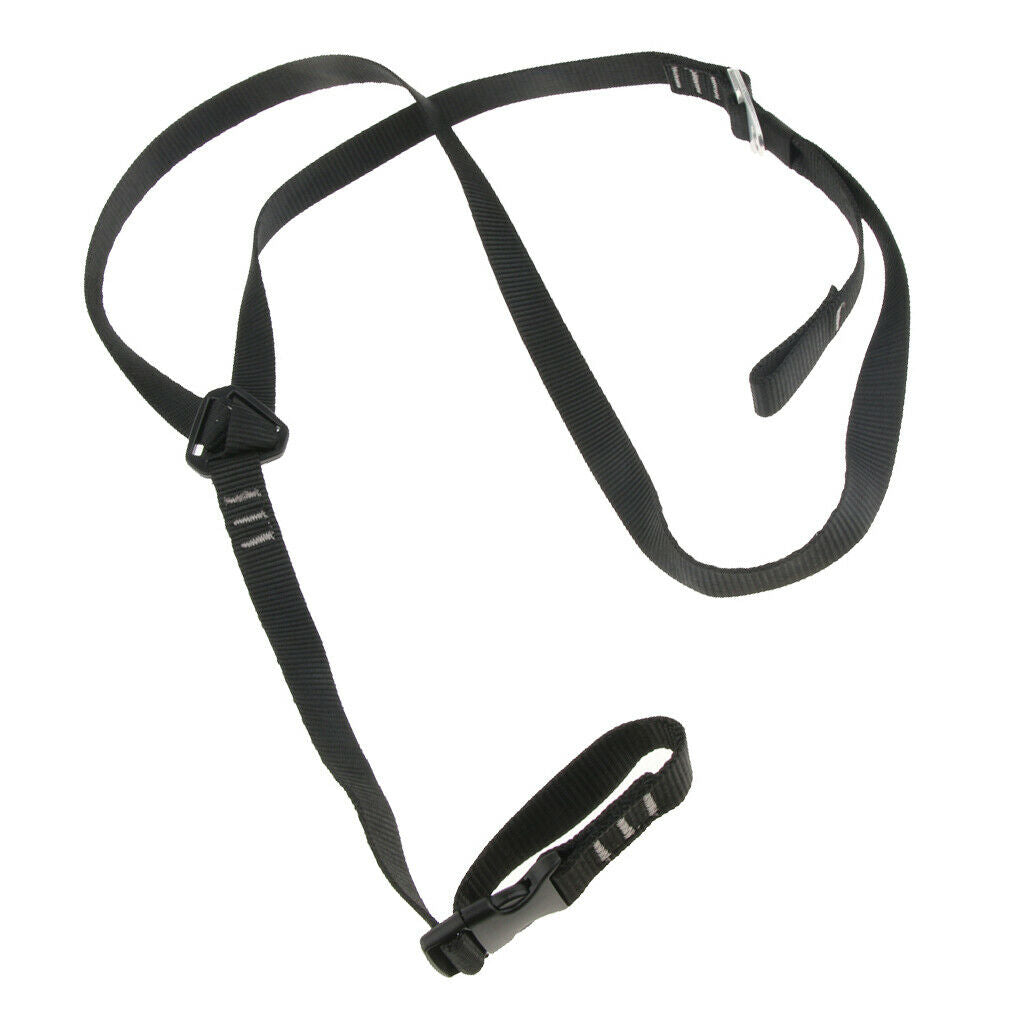 Rock Tree Climbing Adjustable Safety Harness Chest Ascender Shoulder Strap