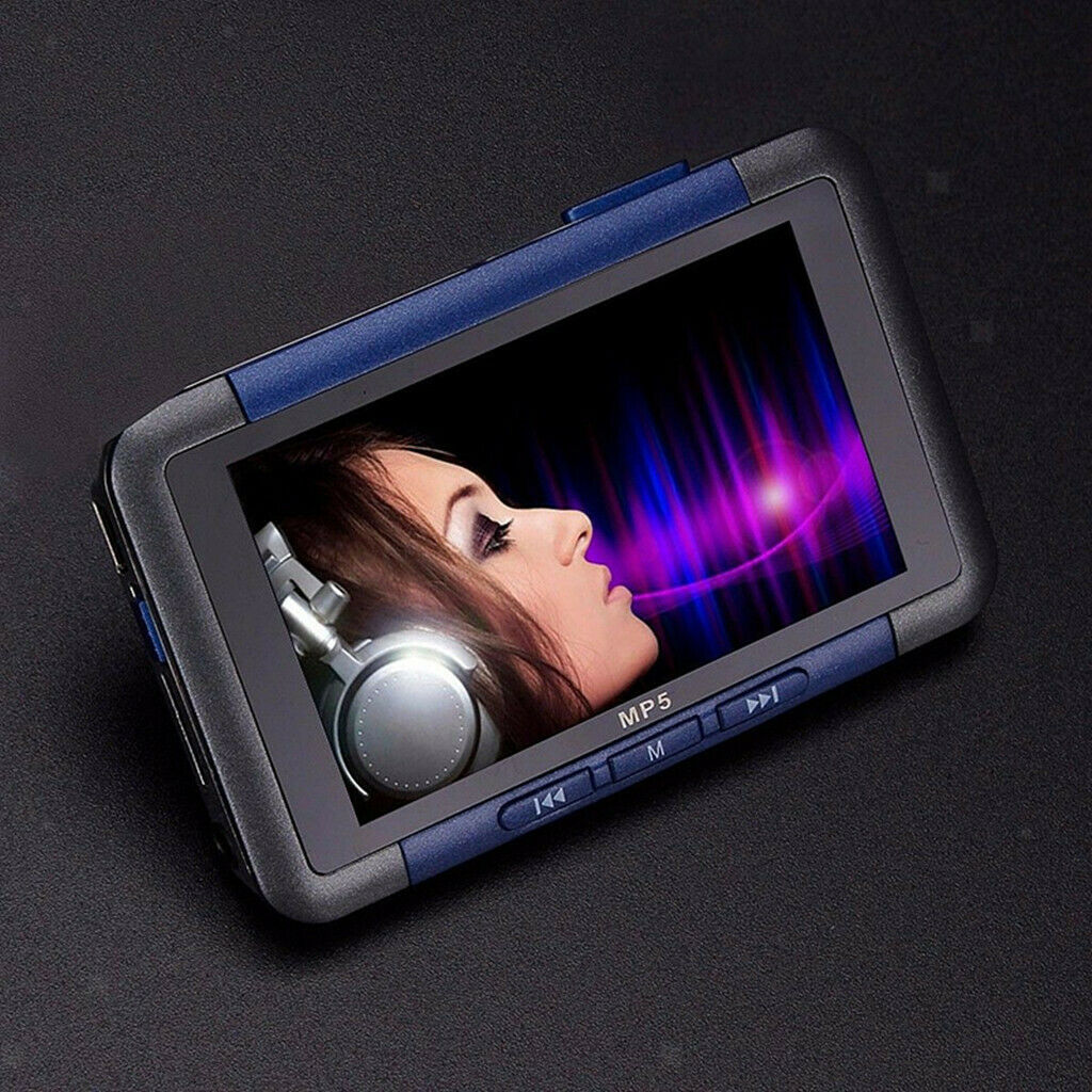 MP5 Player 16GB, Build-in Speaker Mic and FM Radio , MP3/MP4 Stereo Audio Music
