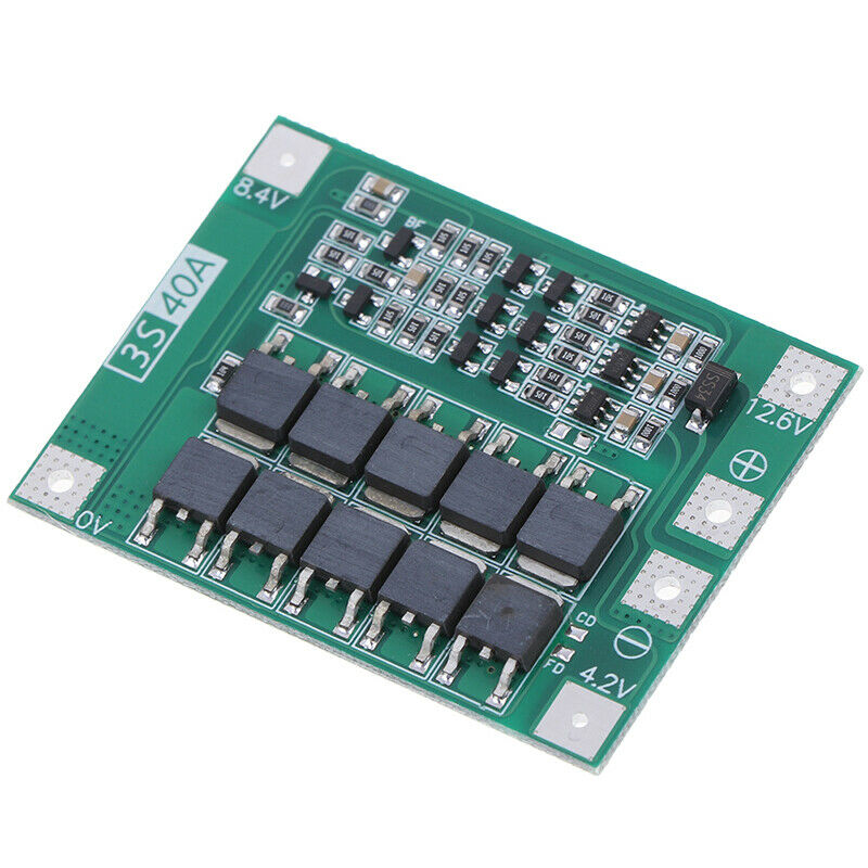 3S 40A 18650 Li-Ion Lithium Battery Charger Protection Board For Drill Motor.DD