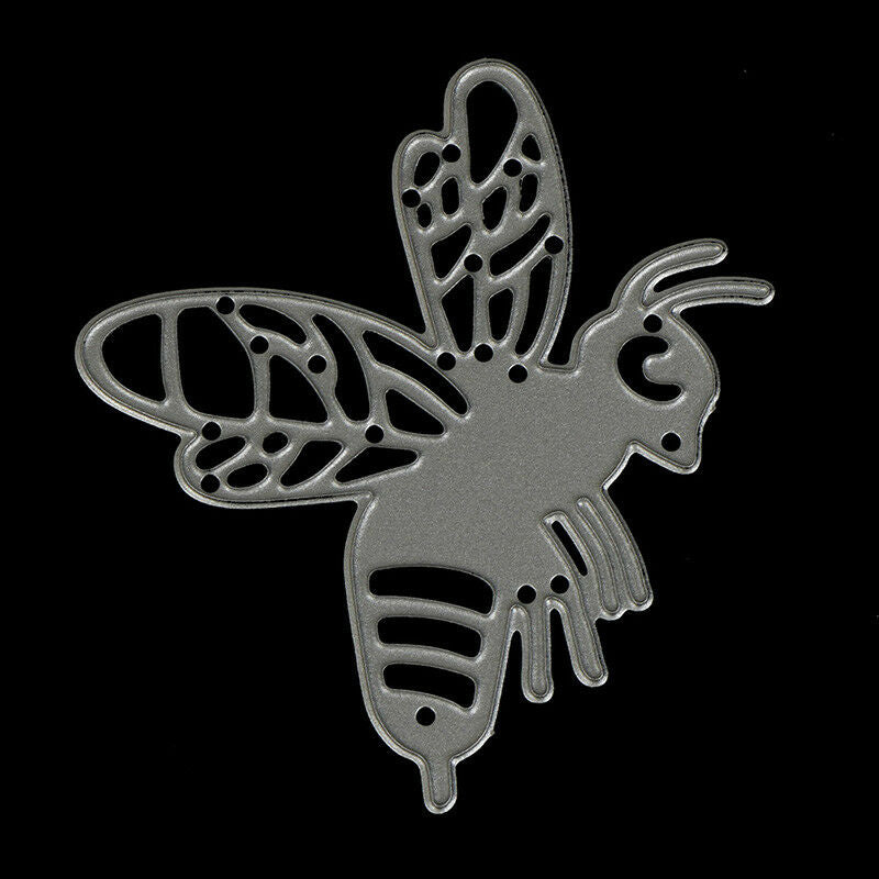 Bee Metal Cutting Dies Stencil Scrapbooking Card Paper Embossing Craft .l8