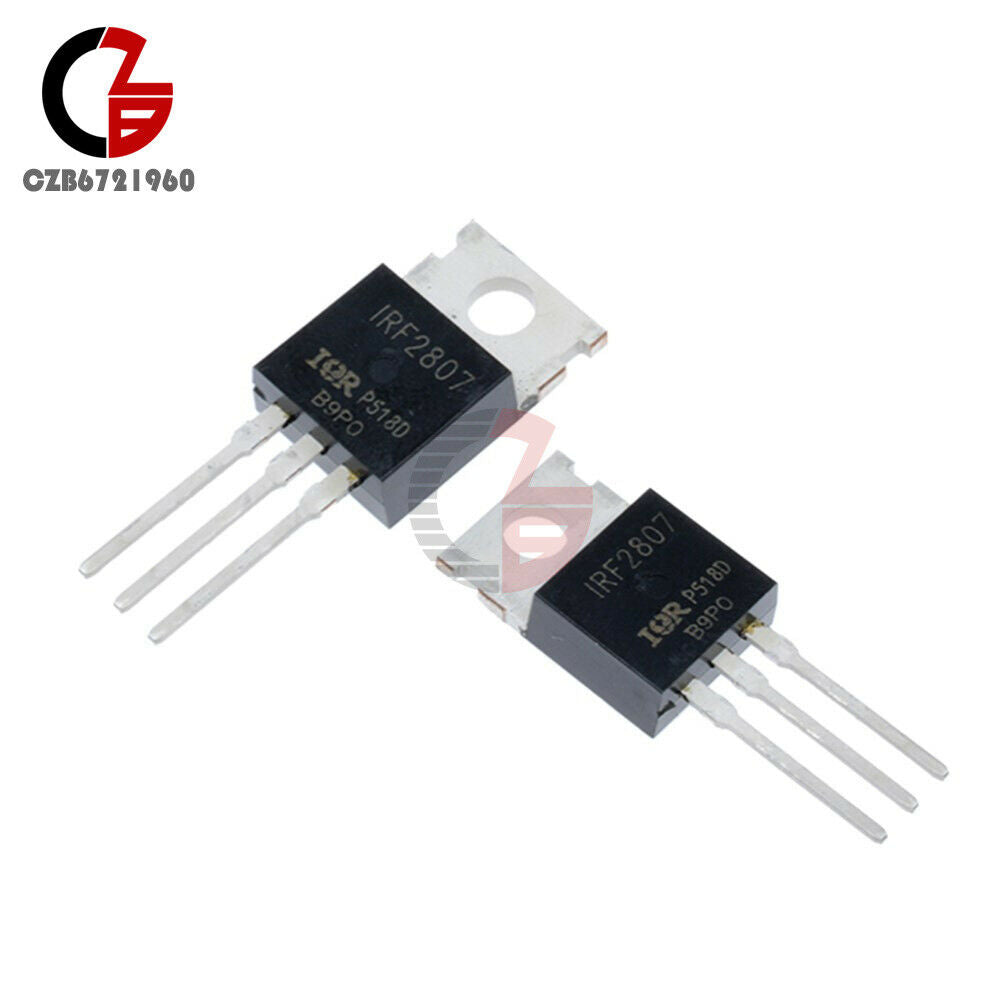 2PCS IFR2807 IRF2807PBF MOSFET N-CH 75V 82A TO-220 Transistor