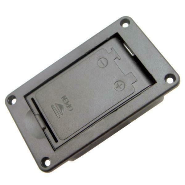 Guitar Accessories Active Pickup Sound 9V Battery Cover Holder Compartment