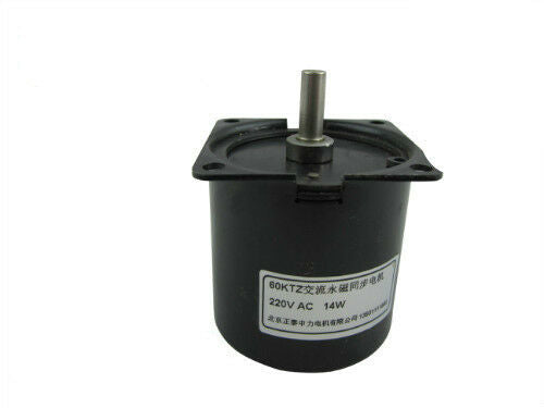 60KTYZ AC 220/240V 10RPM Rotated Speed Permanent magnet decelerating motors