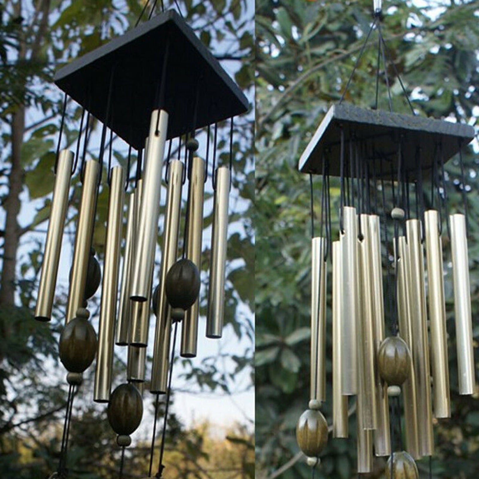 Large Wind Chimes Bells Copper Tubes Outdoor Yard Garden Home Decor Ornament