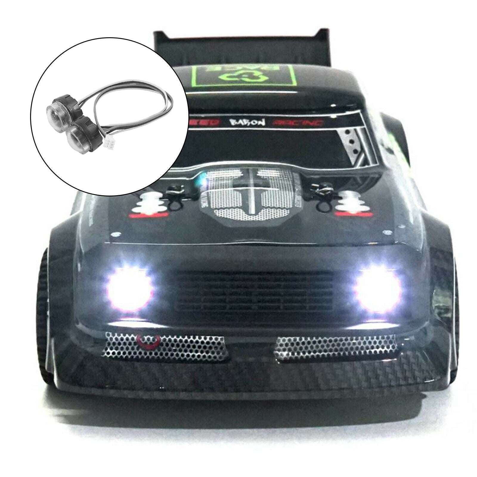 Front Light Spotlight for SG-1603 SG-1604 1/16 RC DIY Upgrade Accessories