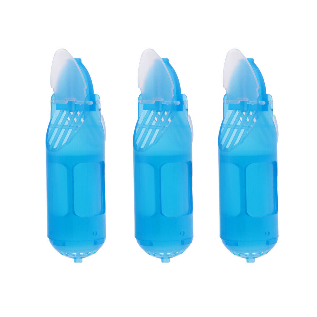 3 Pieces PE Carp Fishing Feeder Fishing Bait Cage Bait Pit Lure Trap Tool S