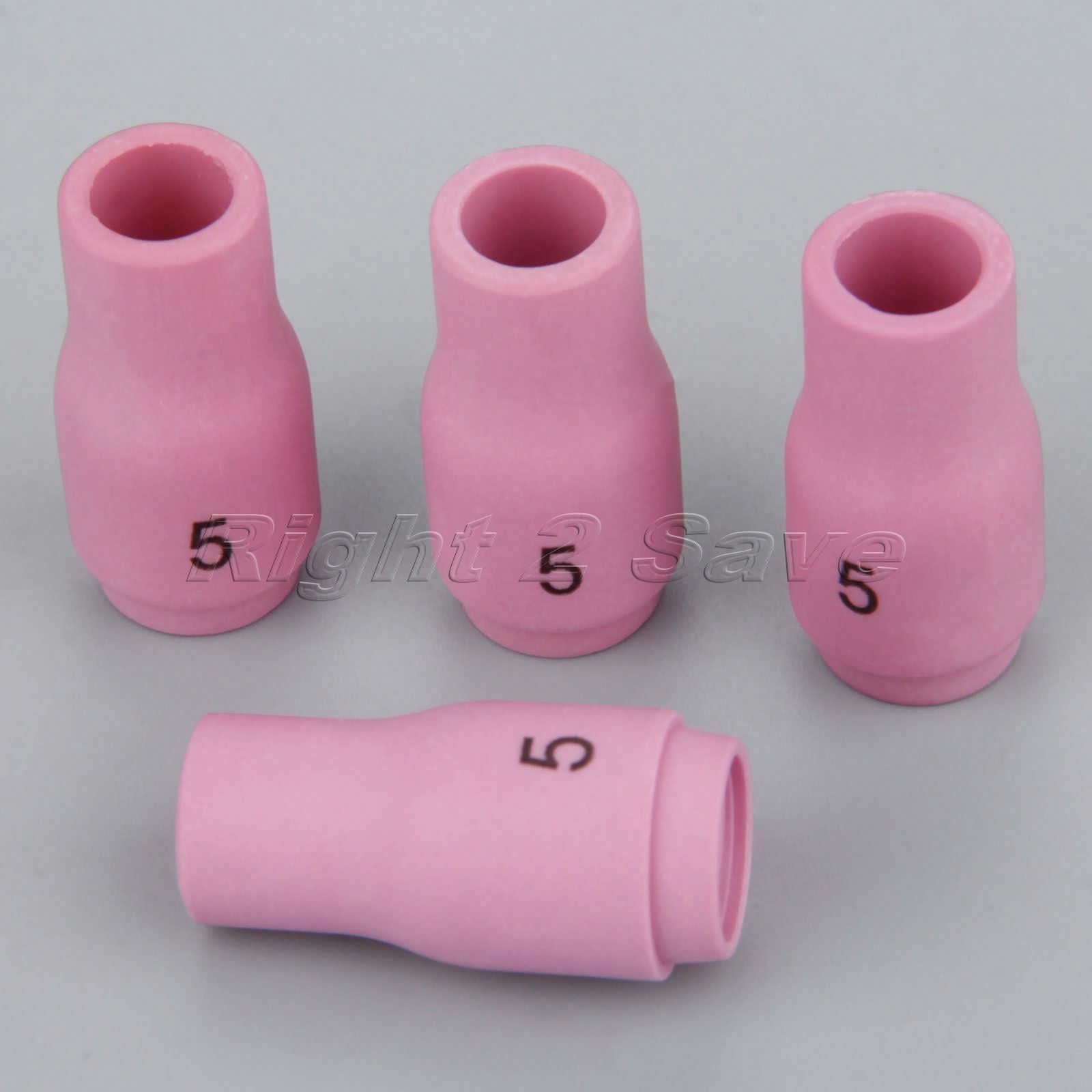 New 10pcs 13N09 #5 TIG Alumina Ceramic Cup For Use With 9 20 And 25 Torches