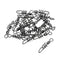 20pcs Copper Fishing Swirl Swirl Snaps Hook Connector 24mm Fishing