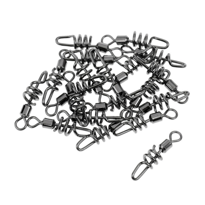 20pcs Copper Fishing Swirl Swirl Snaps Hook Connector 24mm Fishing
