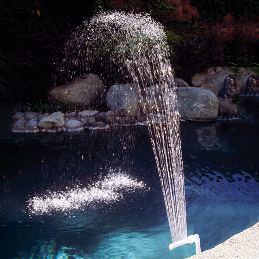 Water Fountain Swimming Pool Sprinkle Accessories Waterfall Above In-ground Pool