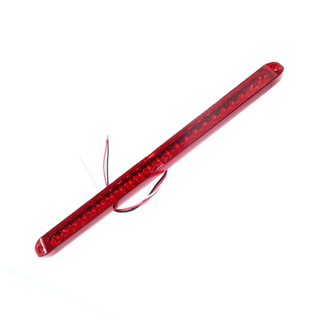 23 Red LED Stop Brake Light Strip Tail Warning Turn Signal Flowing Indicator