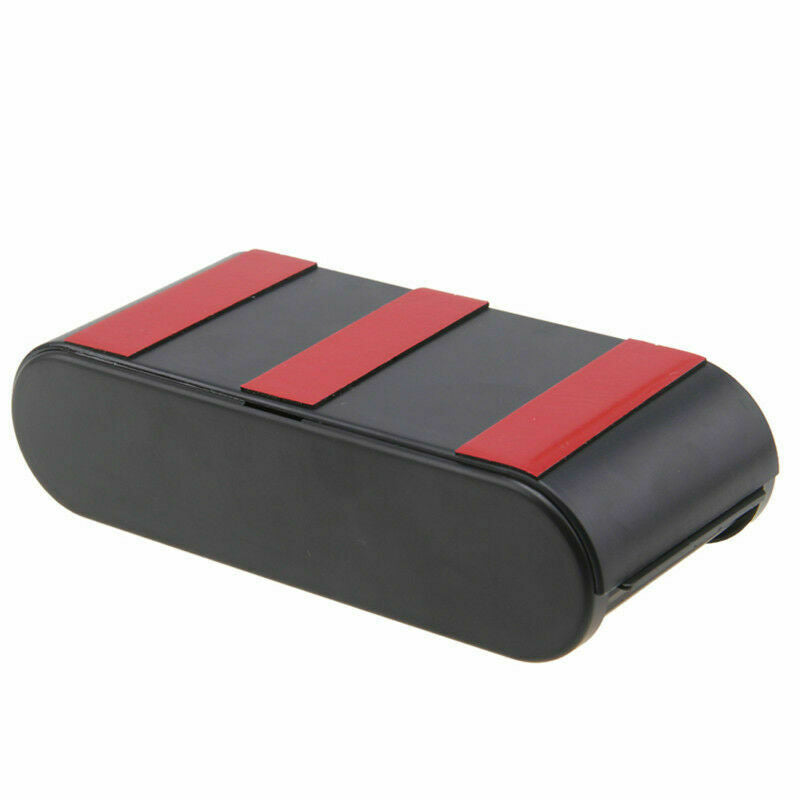 Black Universal Car Telescopic Storage Box Interior Pocket Coins Case Container