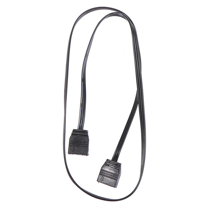 5V 3-pin RGB 10 Hub Splitter SATA Power 3pin ARGB Adapter Extension CableBDAU