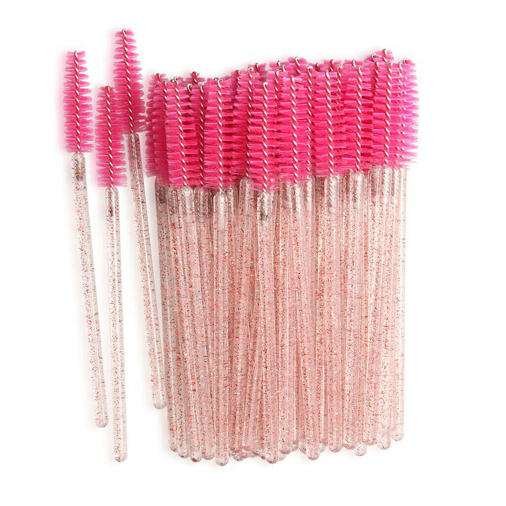 500 Pack Disposable Eyelash Brushes Eye Lash Applicator Grafting Makeup Tool