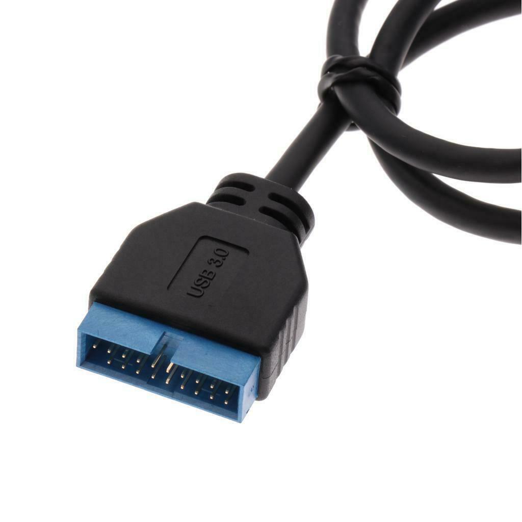 USB 3.1 Front Panel Header to USB 3.0 20Pin Header Extension Cable Durable 20CM