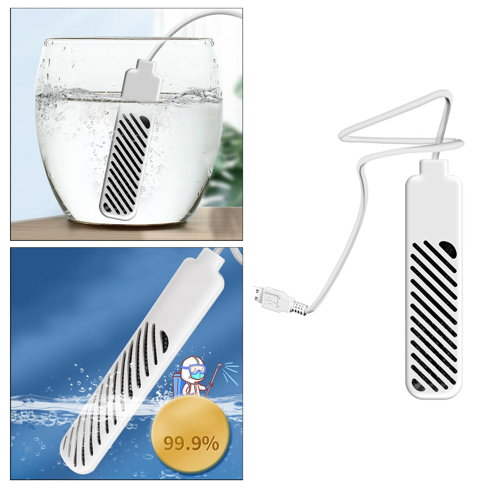 Hypochlorous Acid Water Making Machine USB Rechargeable Easy to Use Protable