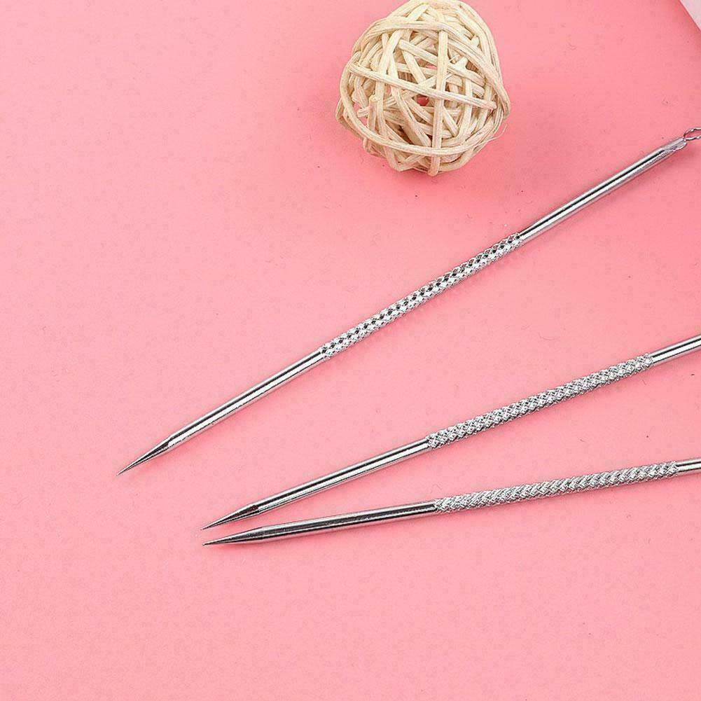 Carbon Steel Acne Needle Blackhead Removal Pin Pimple x Extractor 1 Tool X7K6
