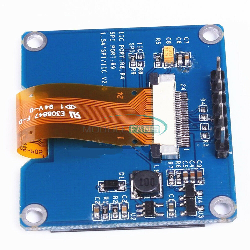 1.54" inch OLED SPD0301 7PIN White Display IIC I2C SPI interface 128*64 Module