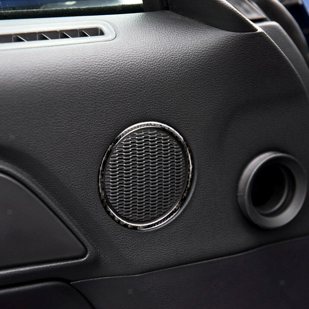 2x Car Interior Audio Door Speaker Sound Trim Cover For Ford  2015-17