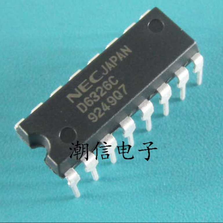 1PCS  IC NEC DIP-16 UPD6326C UPD6326 D6326C D6326
