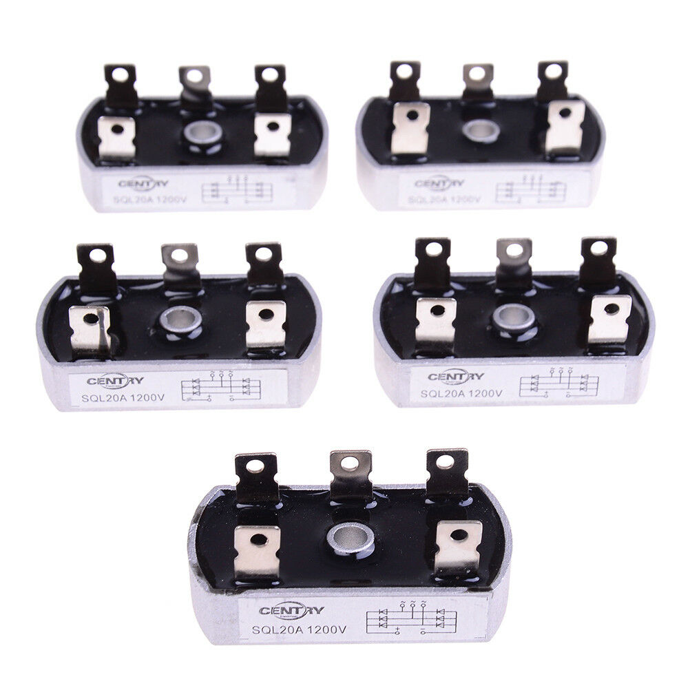Bridge rectifier three/3 phase diode sql20a 1000v 20a amp.l8