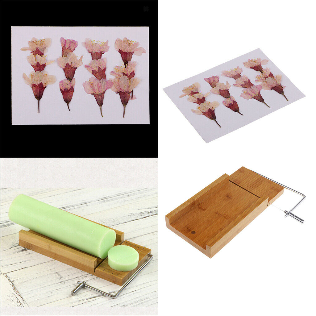 Natural Wood High Grade Stainless Steel Soap Cutter -Soap Making /Cutting Tool