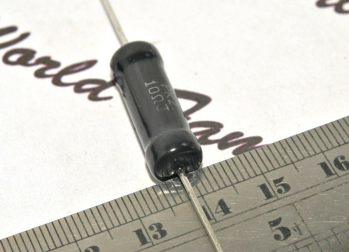 1pcs - 3RLab PK2 10R (10ohm) 5% 2W Non-Inductive high V&F Pulstors film Resistor