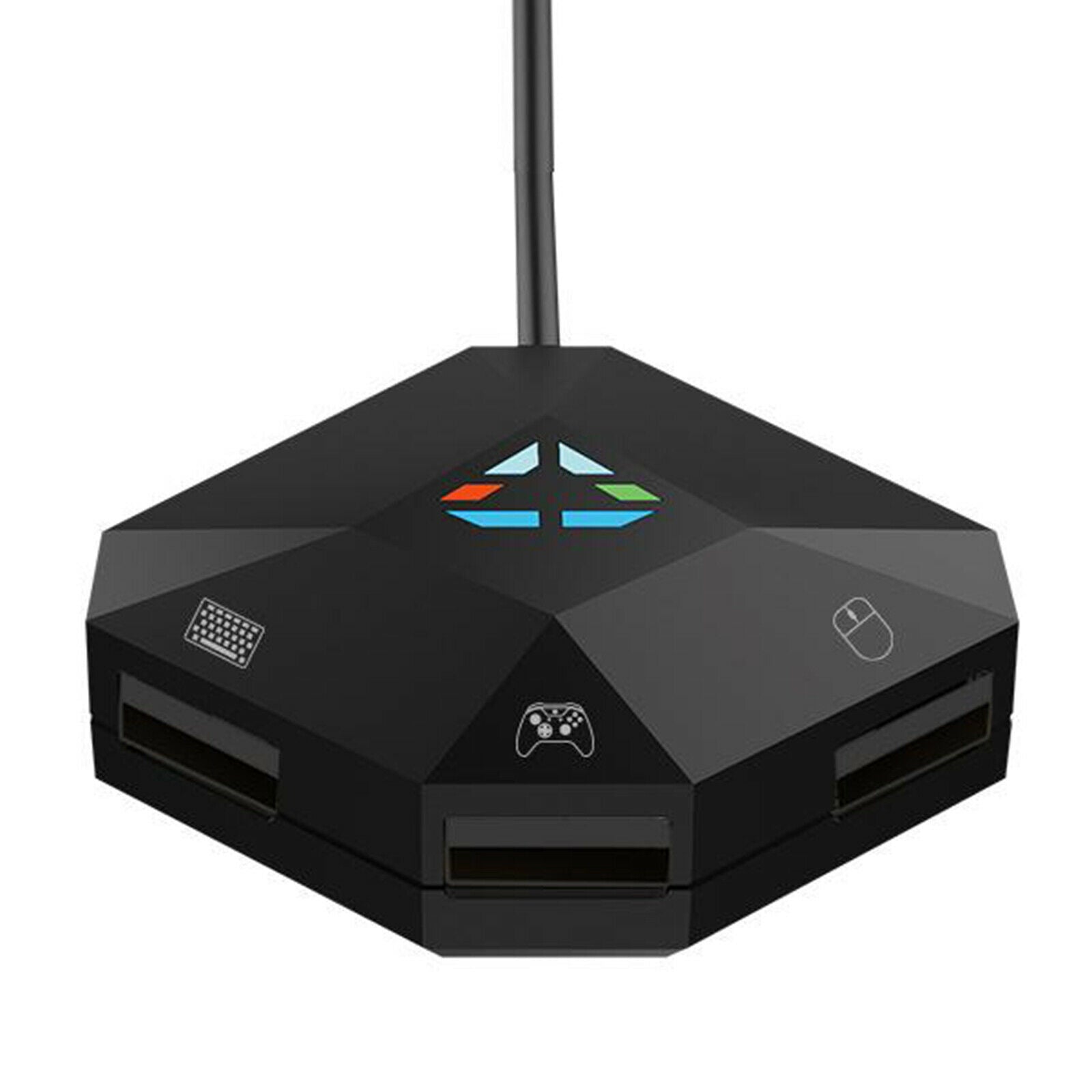 Black Keyboard and Mouse Converter Adapter for N-Switch PS4/3 Professional