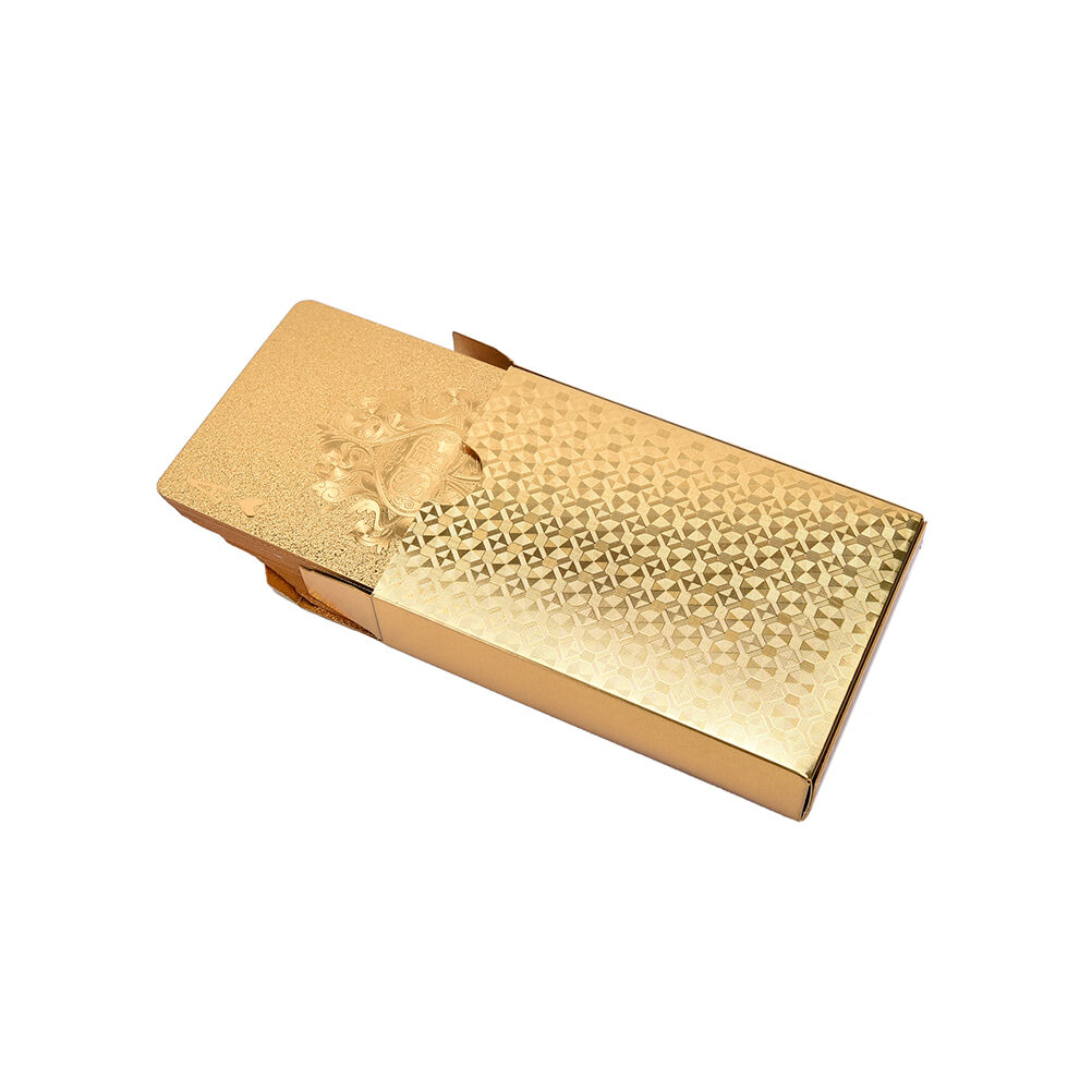Golden Playing Cards Deck Magic card Plastic foil poker Waterproof Cards mag  Kt