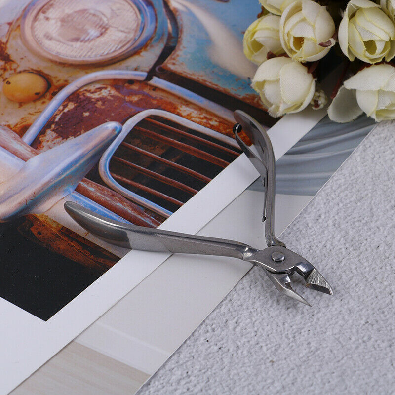 Nail Art Cuticle Nipper Cutter Clipper Manicure Pedicure Stainless Steel TDEAU