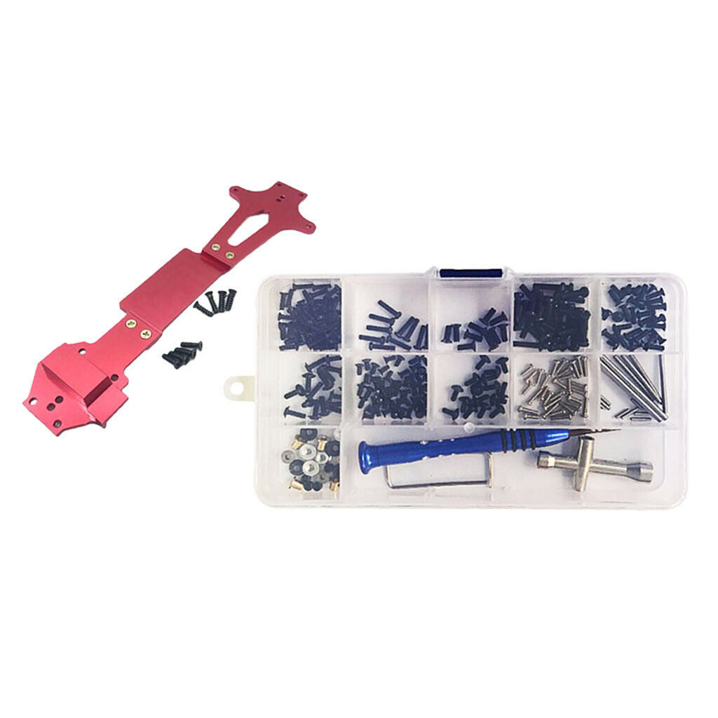 1:14 Scale RC Crawler Car Screws & Nuts and Radio Tray for WLtoys 144001 Parts