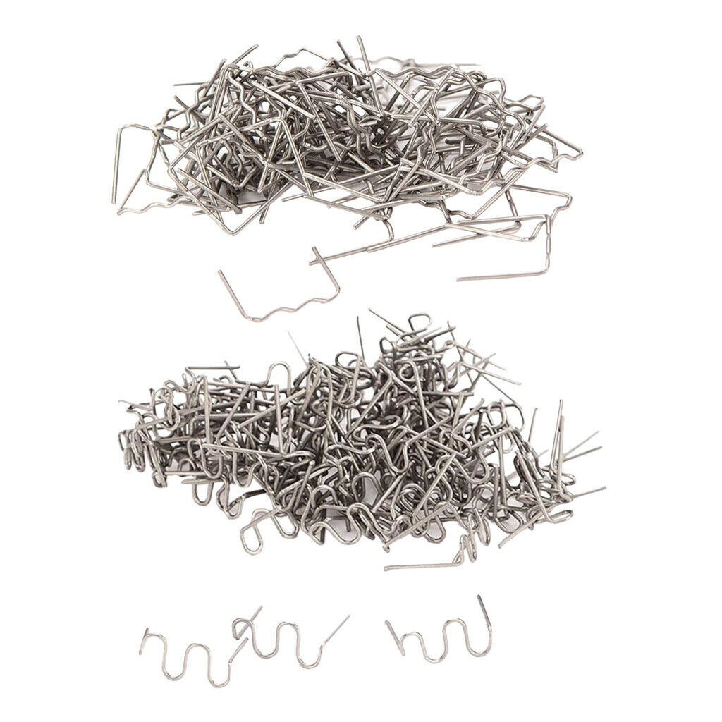 200pcs 0.8mm Mixed Welding Staples for Car Bumper Welder Welding Repairing