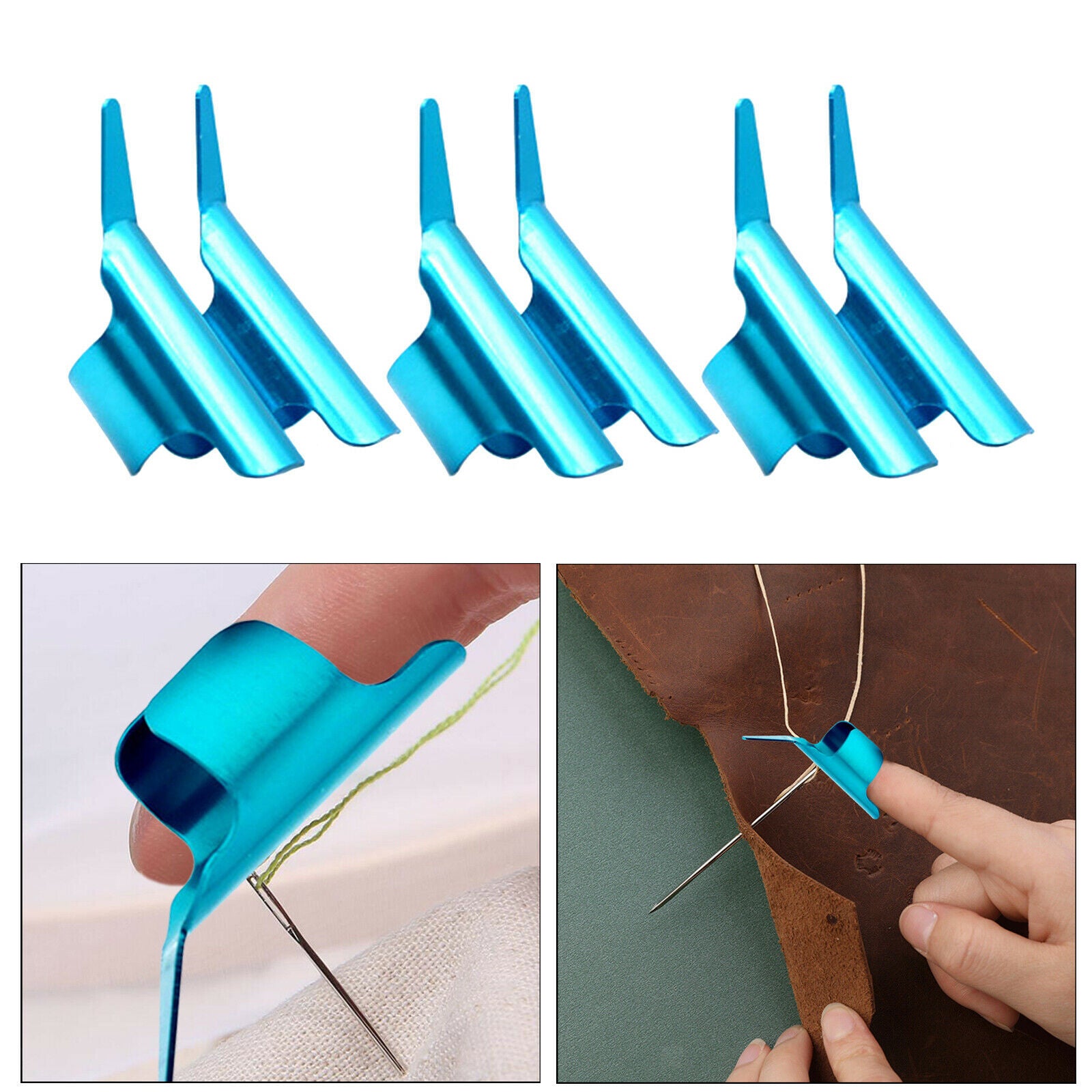 Sewing Thimbles Quilting Fingertip Thimble Finger Proector Tool DIY Sewing