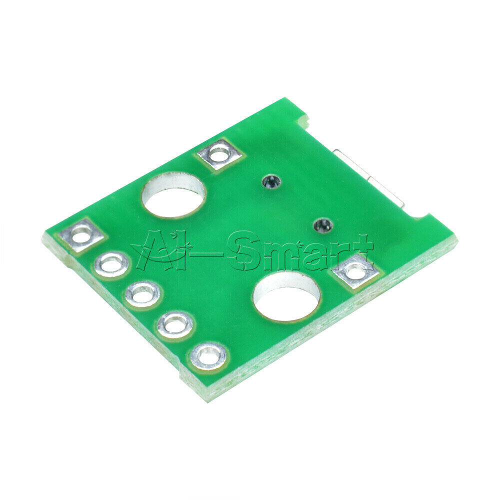 10pcs MICRO Female USB to DIP Adapter Converter for 2.54mm PCB Board DIY Power
