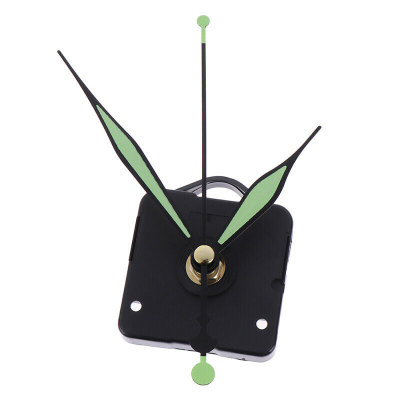 Green Luminous Quartz Wall Clock Spindle Movement Mechanism Part DIY Repa.l8