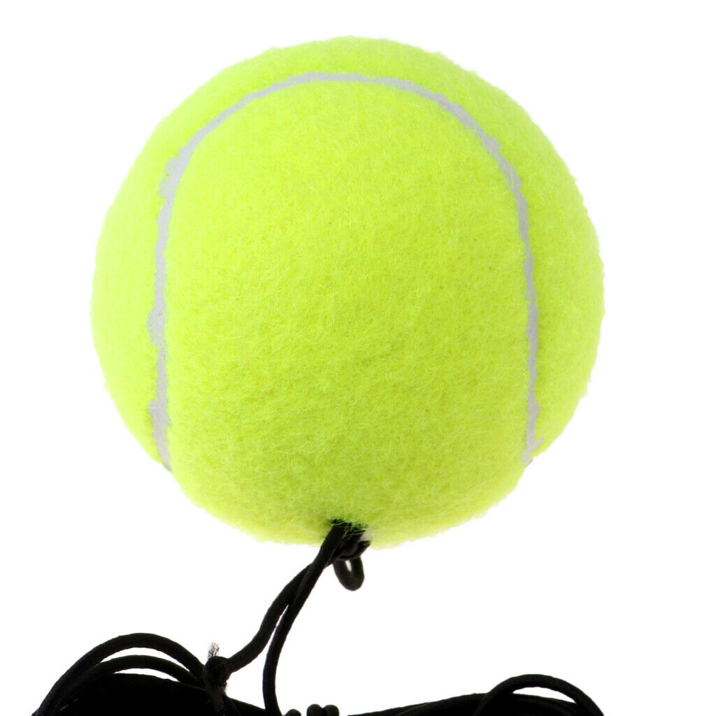 Rubber Tennis Rebounder Ball Outdoor Indoor Tennis Practice Training Aids