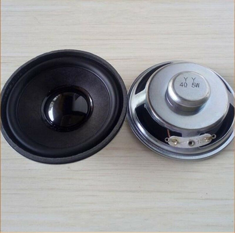 2pcs 2.5"inch 66mm Speaker 4Ω 5W Round loudspeaker Home Audio Parts