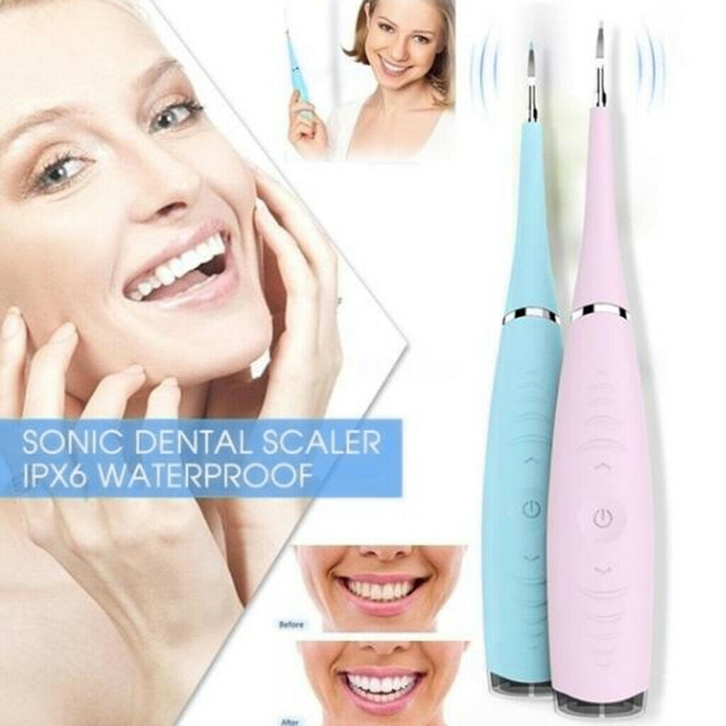 3Pcs Electric Cleaner Tool Removal Stain Oral Care Remove Tarter for Kids Adults