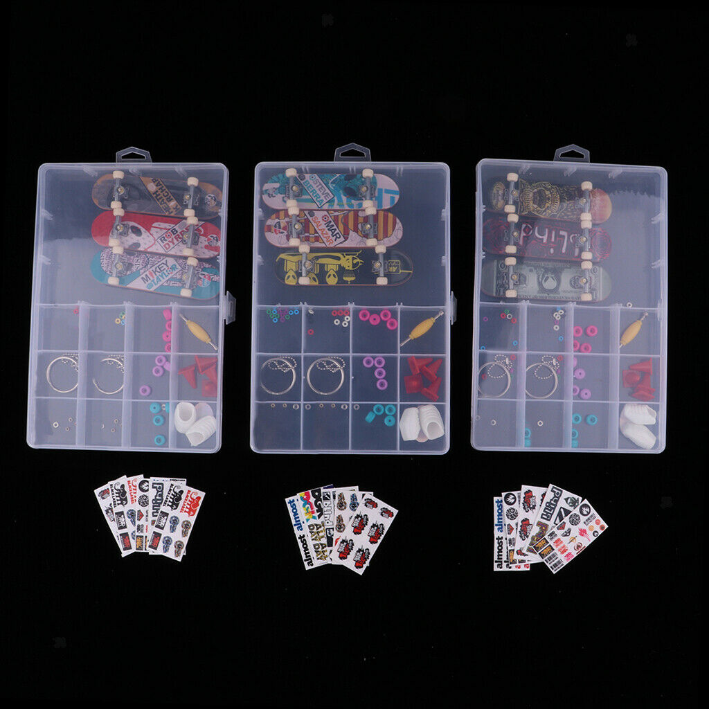 Mini Fingerboards Skateboard Boards Kids for Parties children Gifts DIY Toys