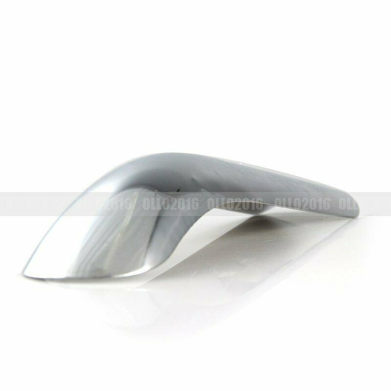 Motorcycle Chrome Chopper Curve Plain Exhaust Heat Shield Cover For HXXlXy HXXda