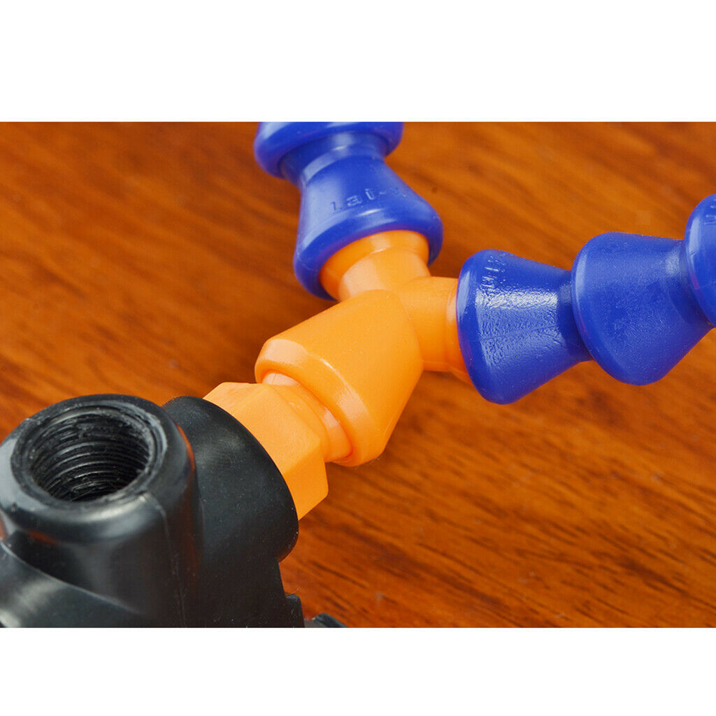 Multifunction Plastic Welding Stand Repair Desk Clamp w/ Magnifying Lens