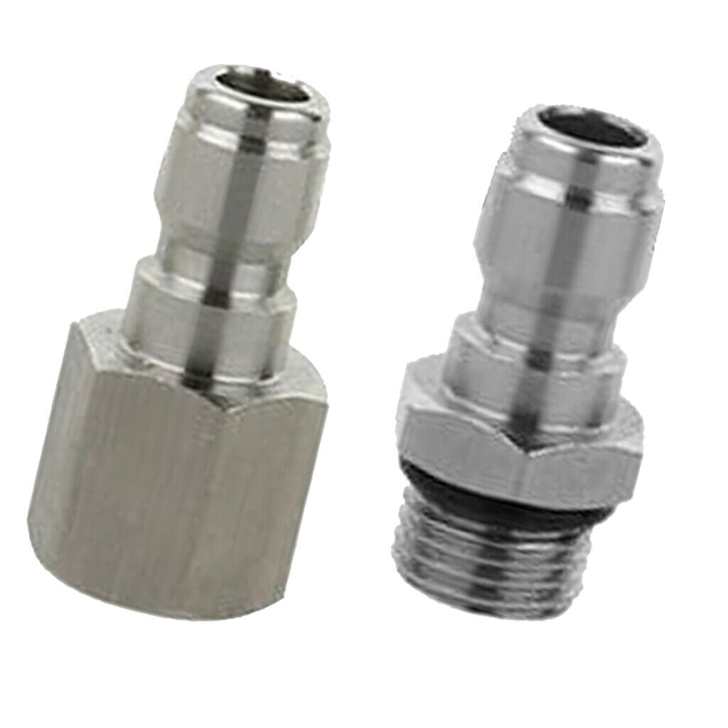 2 Pressure Washer Quick Connector Easy Connect Fitting (Length: 3.2cm/1.3")