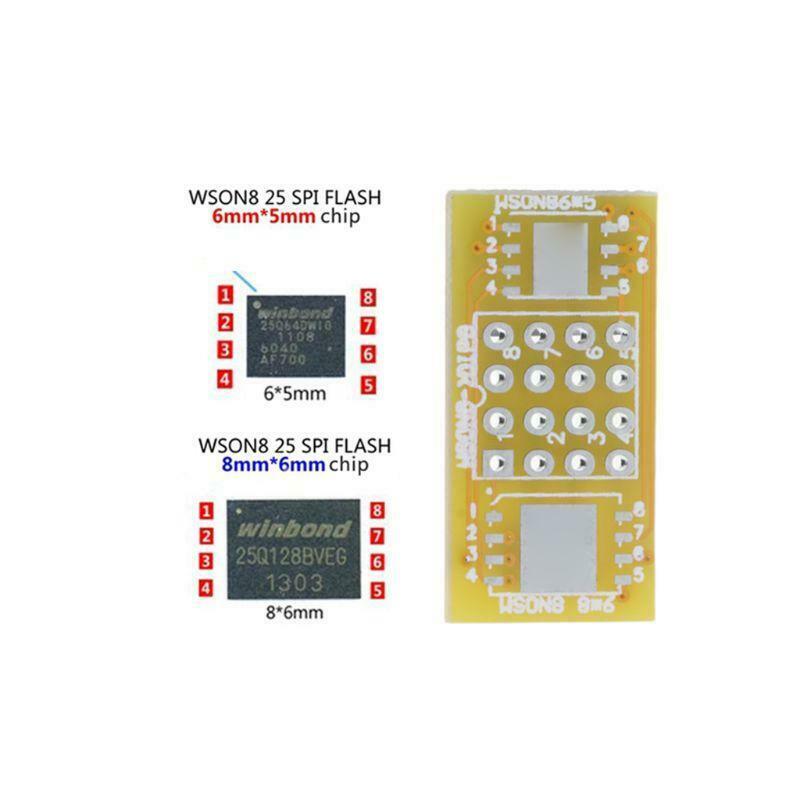 WSON8 To DIP8 Programmer Adapter QFN8/DFN8/MLF8 To DIP8 Socket