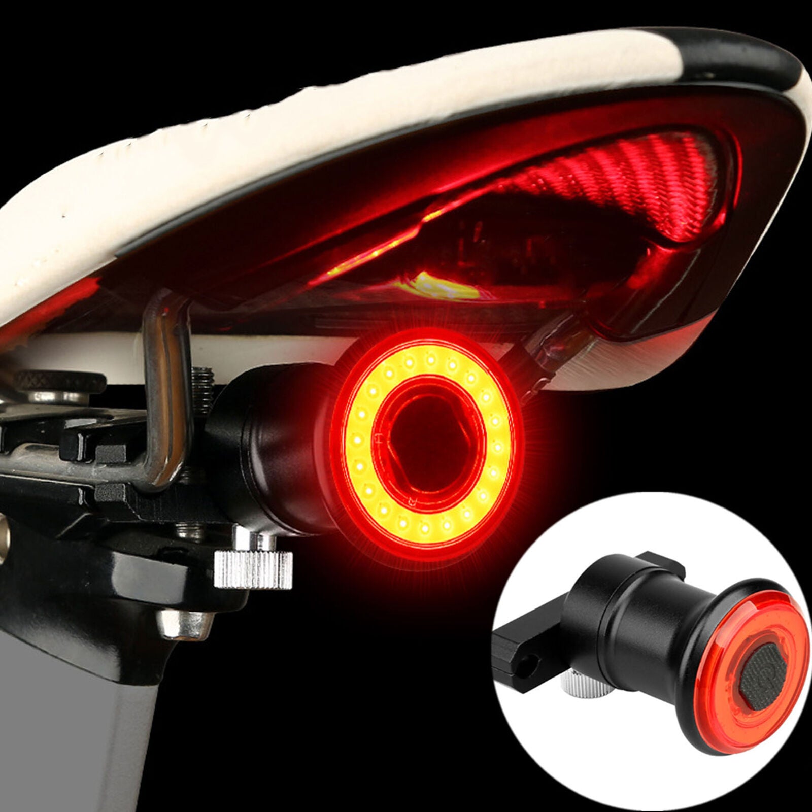 XLite100 Bicycle Bike Brake Tail Light LED Motion Sensor USB Rechargeable