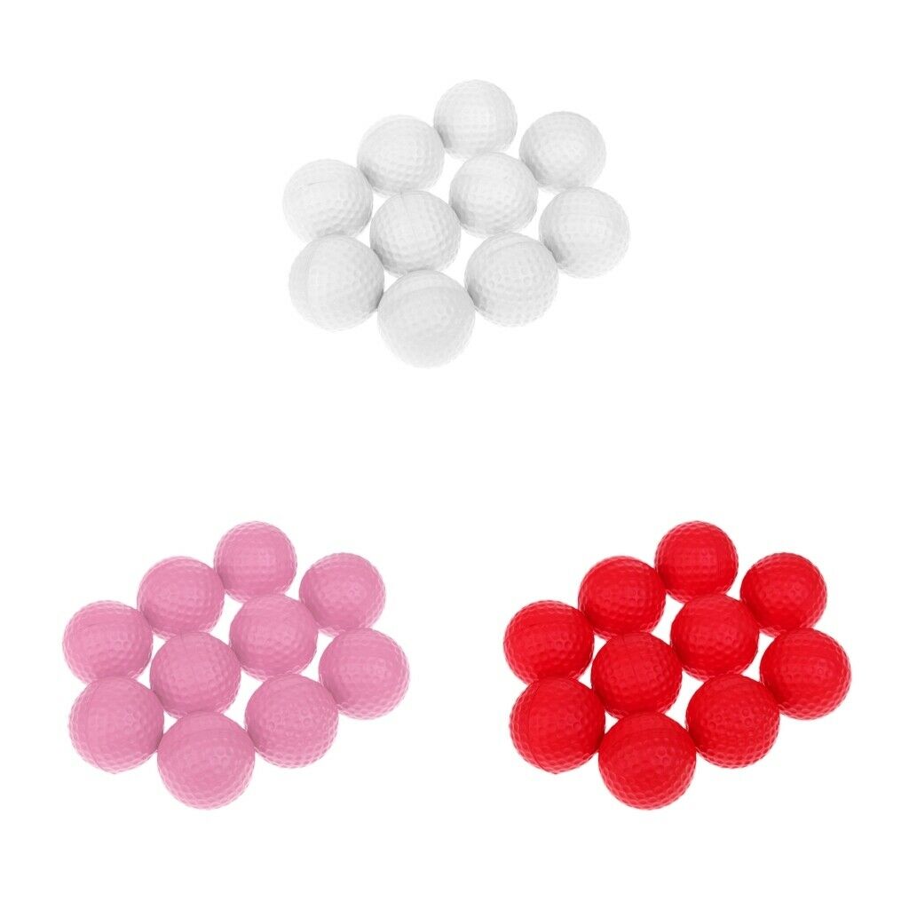 Pack 30 1.65inch Foam Sponge Golf Balls Training Ball Bouncy for Home Office