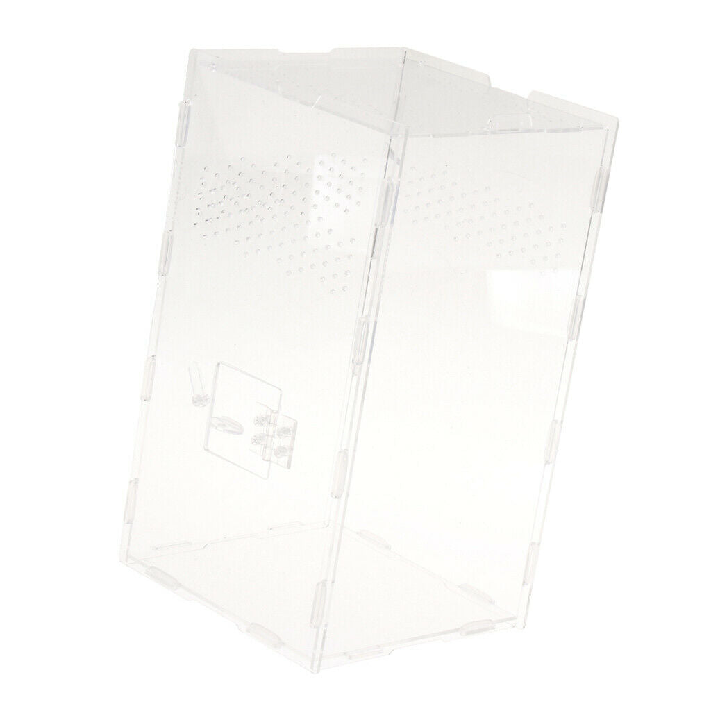Acrylic Reptile & Amphibian Terrarium Tank For Lizard Turtle Spider