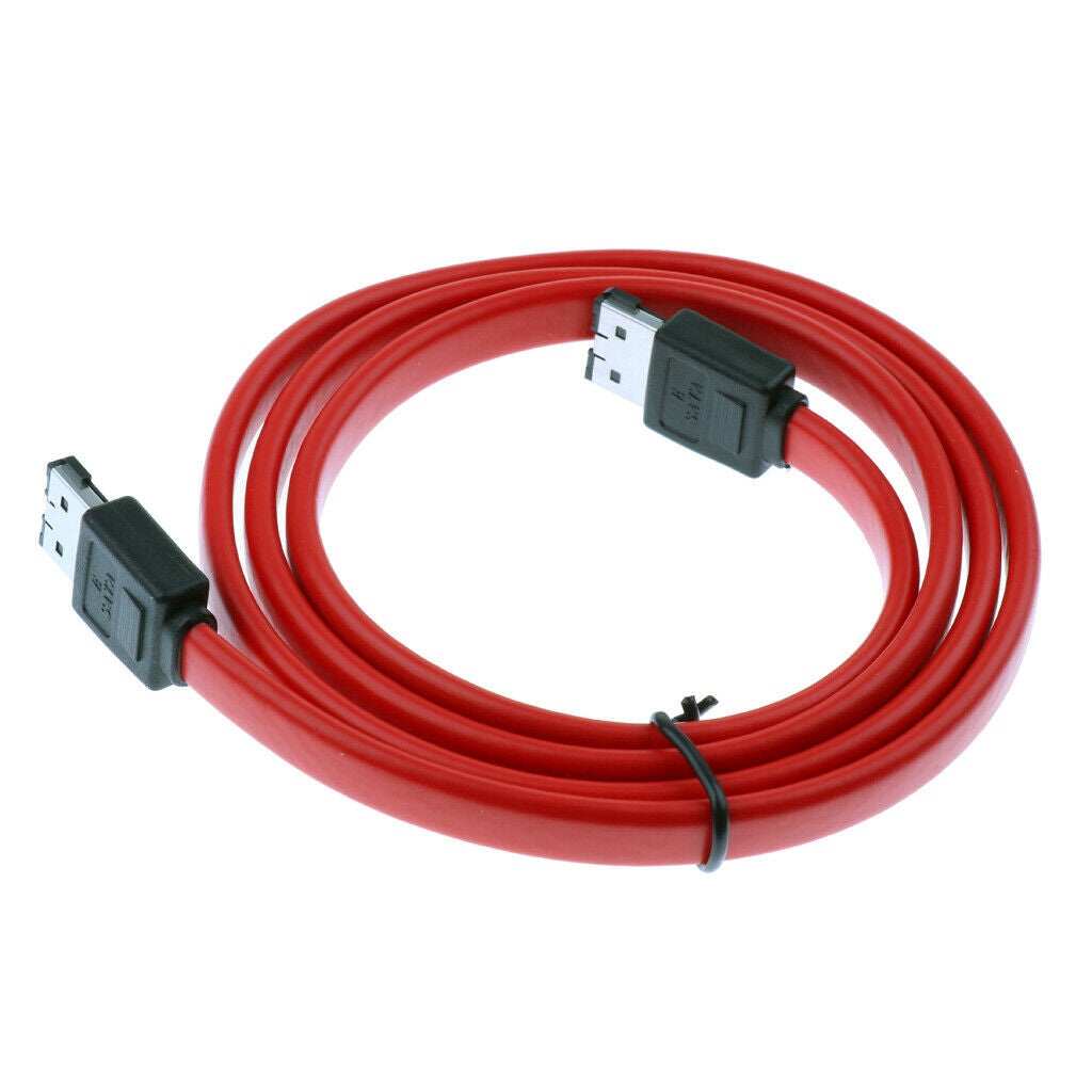 eSATA to eSATA External Shield Serial Cable Drive Coverter Female to Female