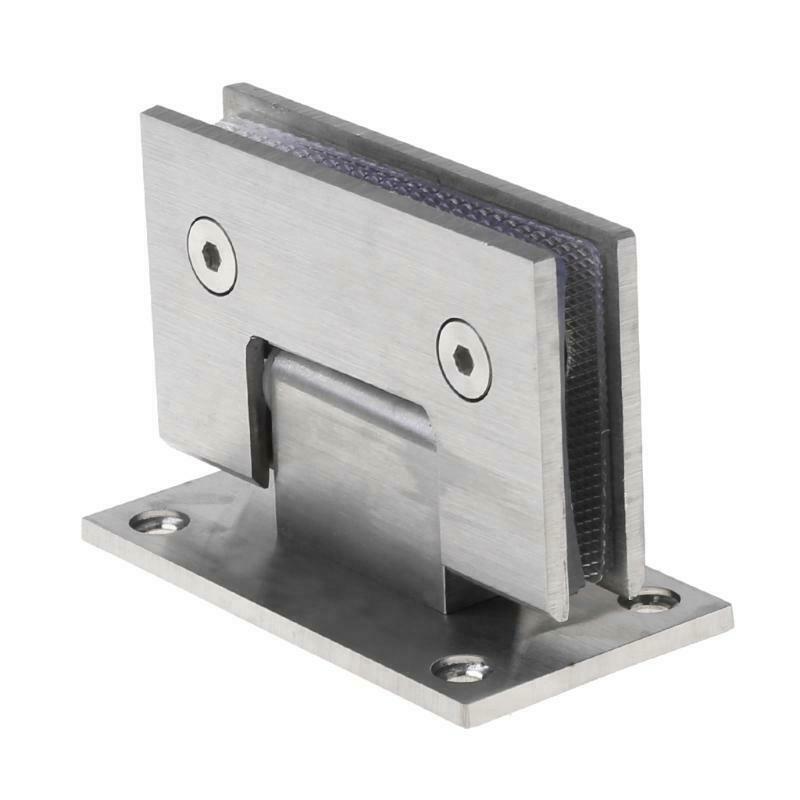 8-12mm Glass Door Hinge Bathroom Shower Door Frameless Bracket Wall Mounted Door