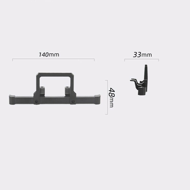 for MN D90 D91 D99S MN99S 1/12 RC Car Upgrade Parts Metal Front Bumper AccesK9U2